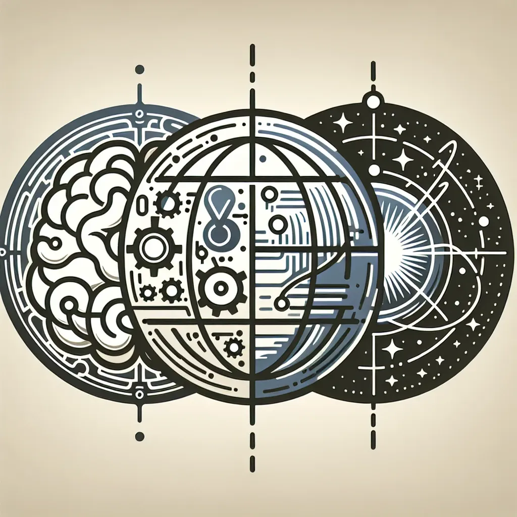 "Logo AI dari OpenAI, Google, dan Anthropic dalam sebuah grafik yang menunjukkan persaingan di antara laboratorium AI terkemuka, menggambarkan inovasi dan kolaborasi teknologi mutakhir."